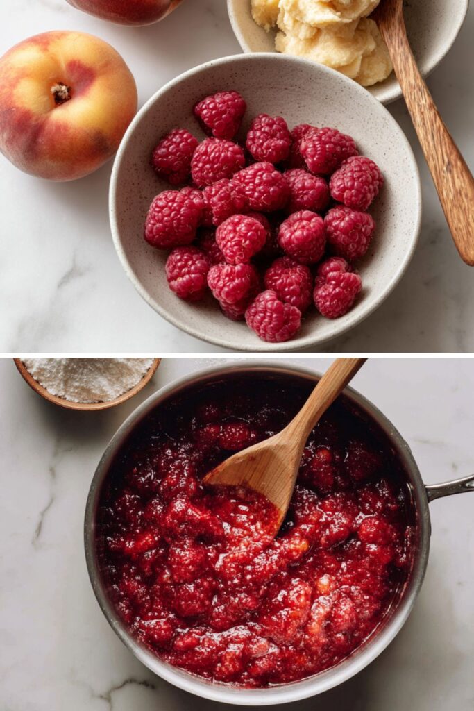 Raspberry Peach Jam Recipe
