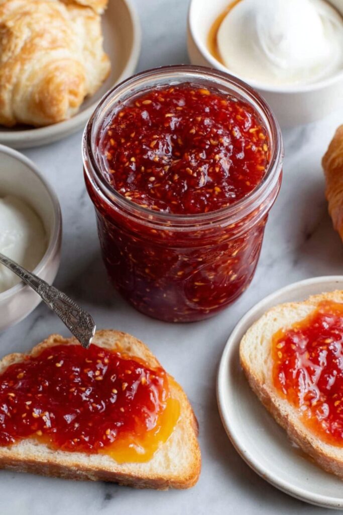 Raspberry Peach Jam Recipe
