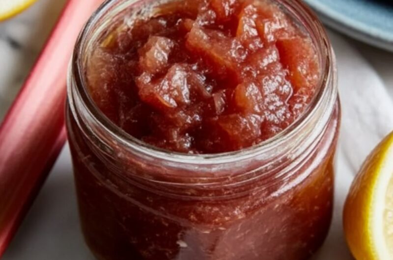 Rhubarb Jam Recipe