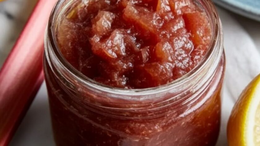 Rhubarb Jam Recipe