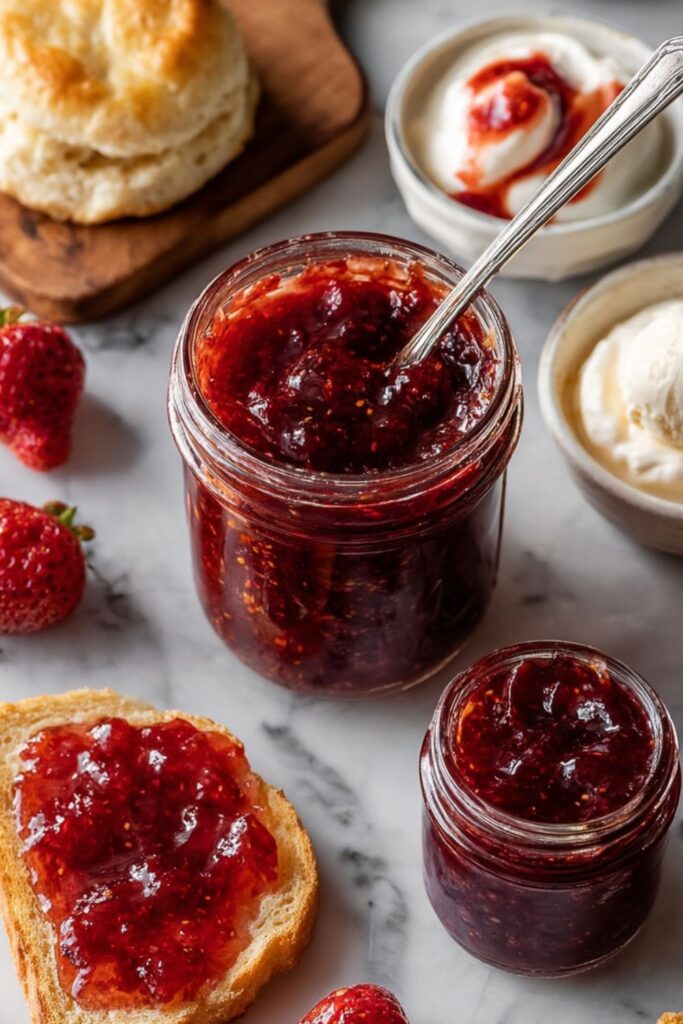 Roasted Strawberry Jam Recipe