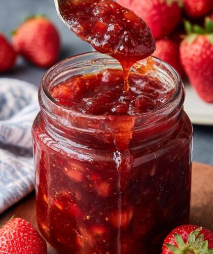Roasted Strawberry Jam Recipe