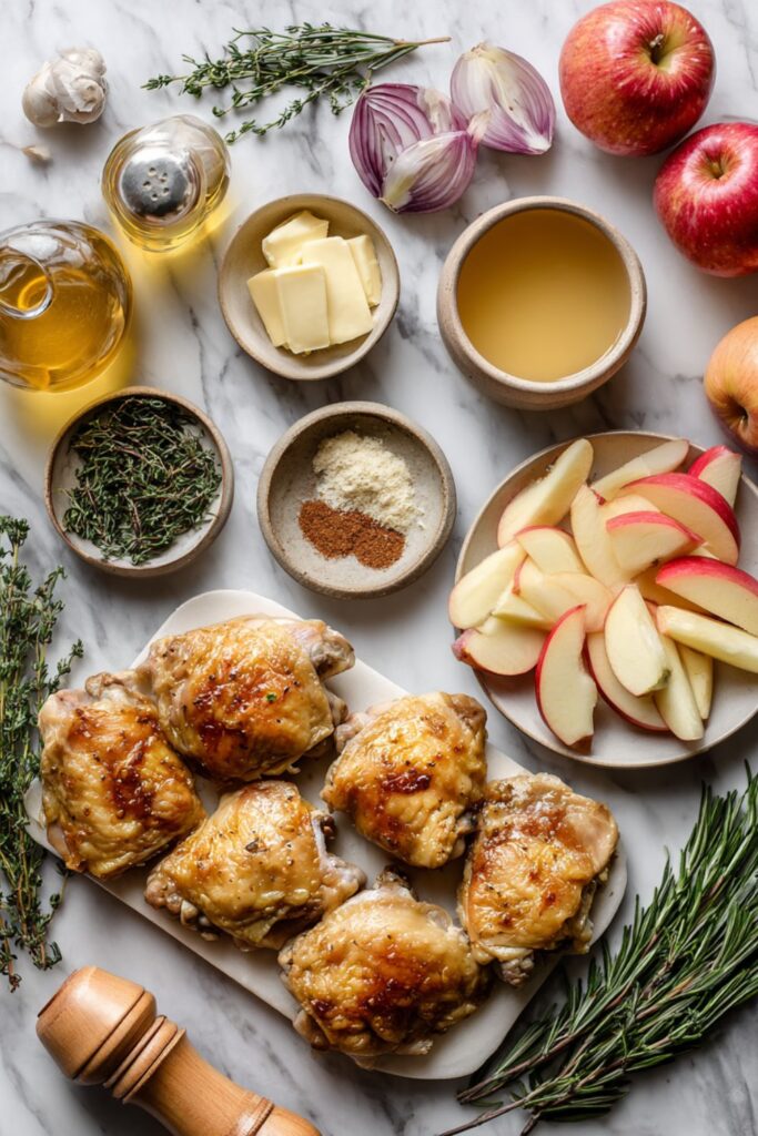 Rosemary Apple Cider Chicken Recipe