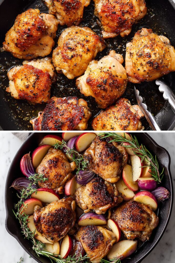 Rosemary Apple Cider Chicken Recipe