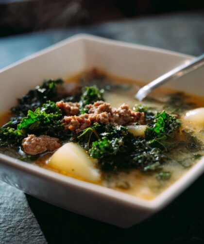 Sausage, Potato, and Kale Soup Recipe