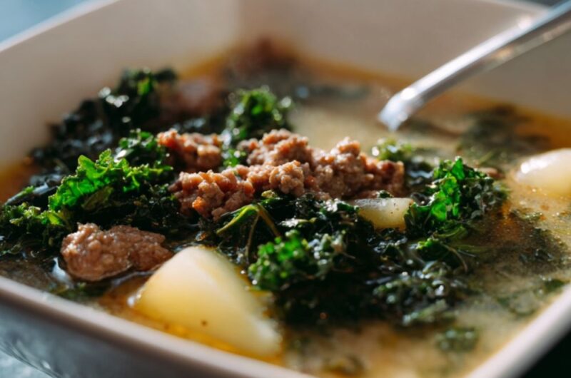Sausage, Potato, and Kale Soup Recipe