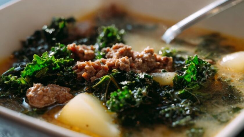 Sausage, Potato, and Kale Soup Recipe