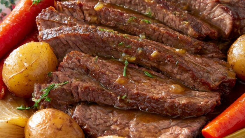 Slow Cooker Brisket Recipe