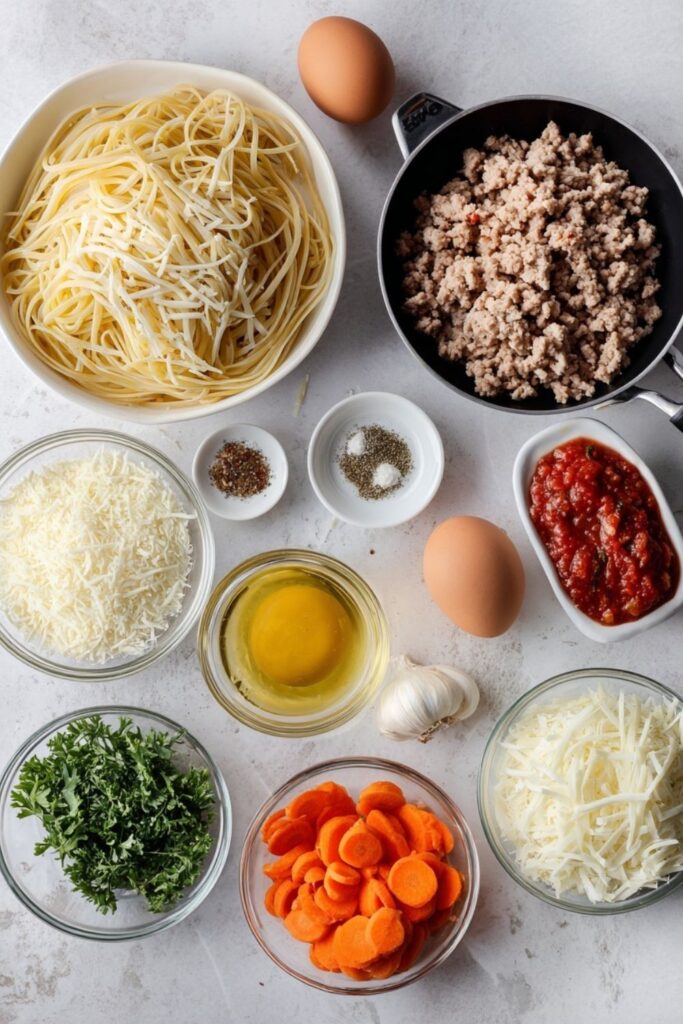 Spaghetti Pie Recipe