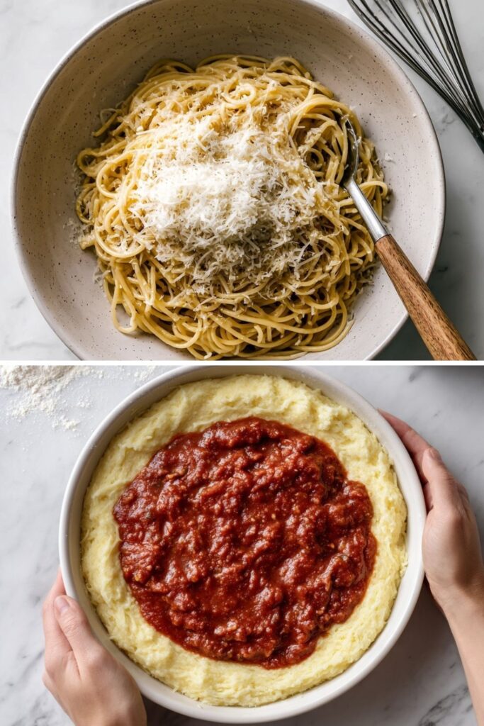 Spaghetti Pie Recipe