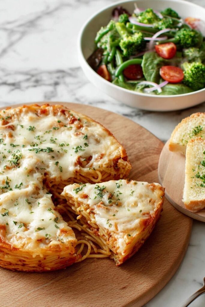 Spaghetti Pie Recipe