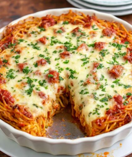 Spaghetti Pie Recipe