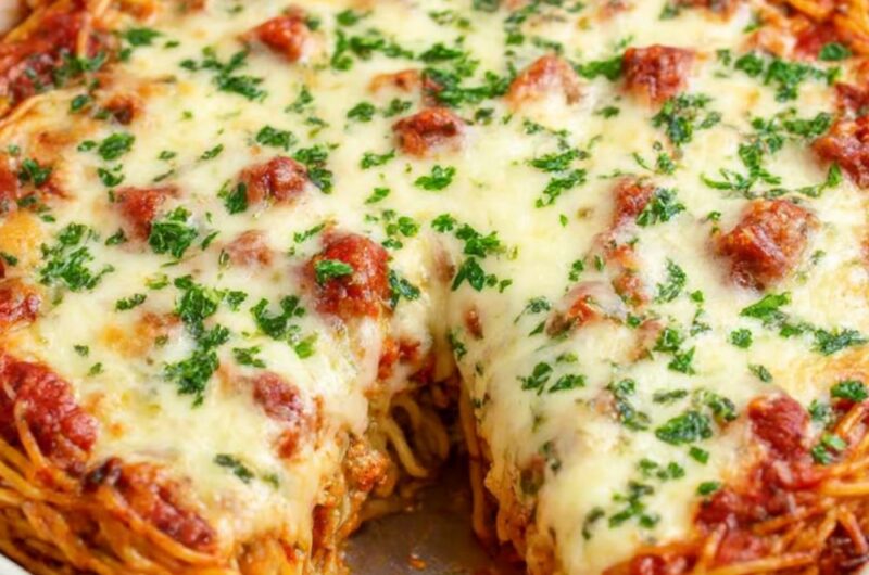 Spaghetti Pie Recipe