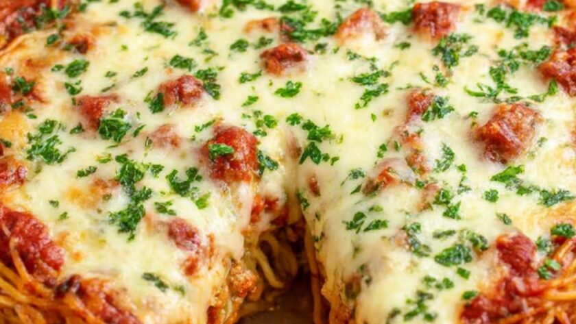Spaghetti Pie Recipe