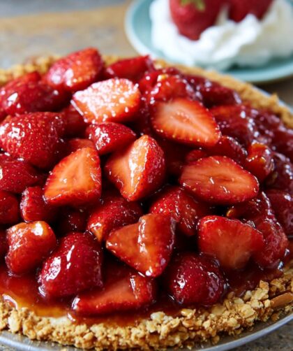 Strawberry Pretzel Pie Recipe