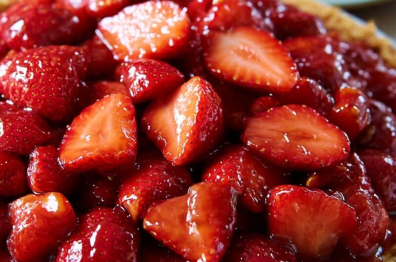 Strawberry Pretzel Pie Recipe
