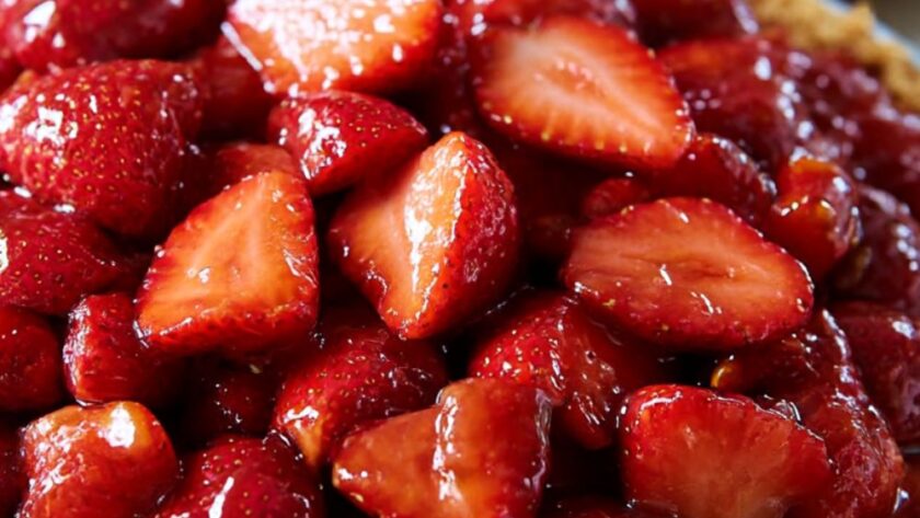 Strawberry Pretzel Pie Recipe