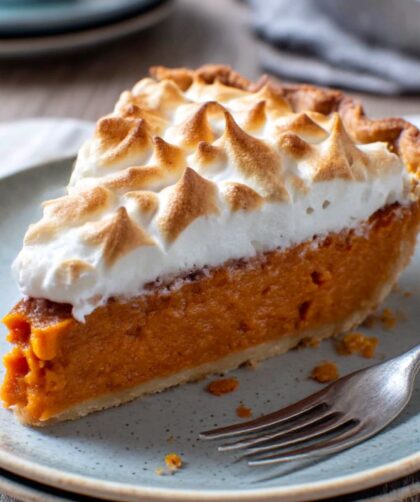 Sweet Potato Pie with Marshmallow Meringue Recipe