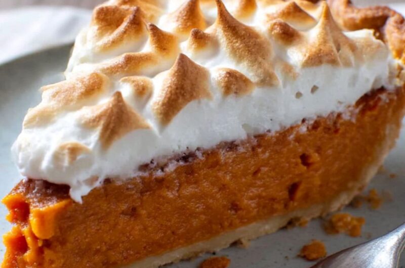 Sweet Potato Pie with Marshmallow Meringue Recipe