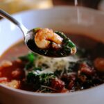 Tuscan Bean Soup with Shrimp Recipe