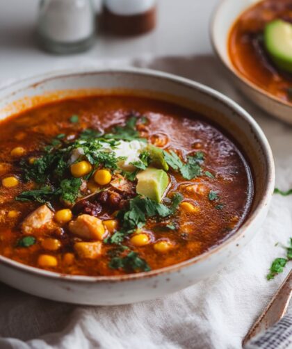 Southwest Chicken Soup Recipe