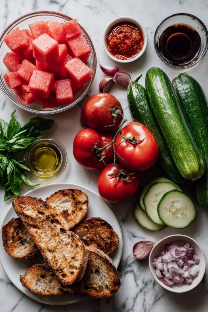 Watermelon Gazpacho Recipe