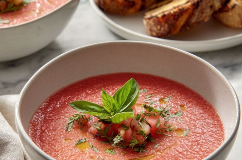 Watermelon Gazpacho Recipe