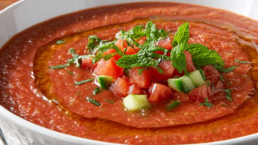 Watermelon Gazpacho Recipe