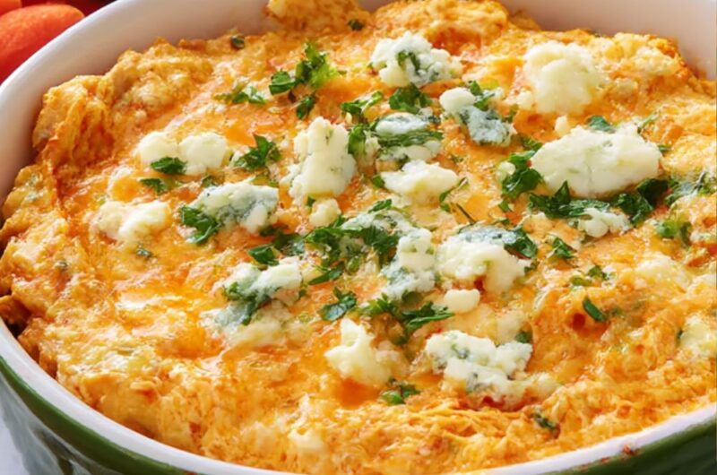 3-Ingredient Buffalo Dip Recipe