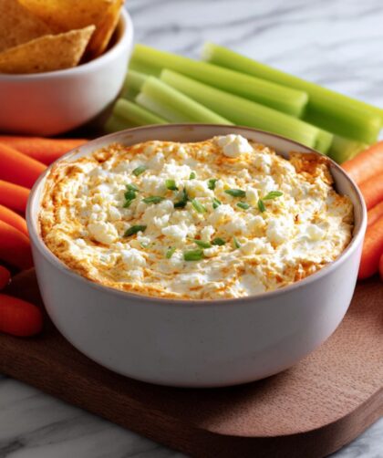 3-Ingredient Buffalo Dip Recipe