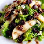 Apple, Pecan, and Blue Cheese Salad with Dried Cherries Recipe