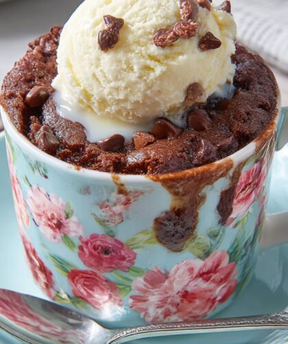 Brownie in a Mug Recipe