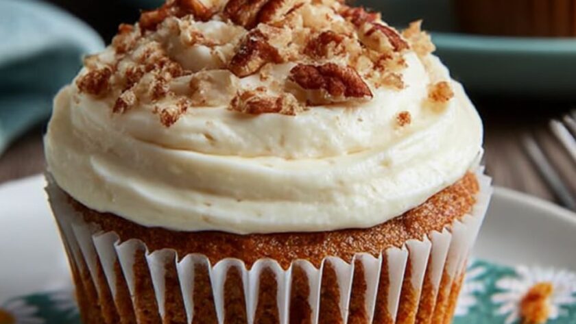 Carrot Cake Cupcakes Recipe