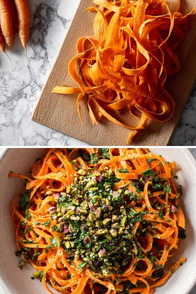 Carrot Ribbon Salad Recipe