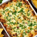 Cheesy Beef and Sweet Potato Taco Casserole Recipe
