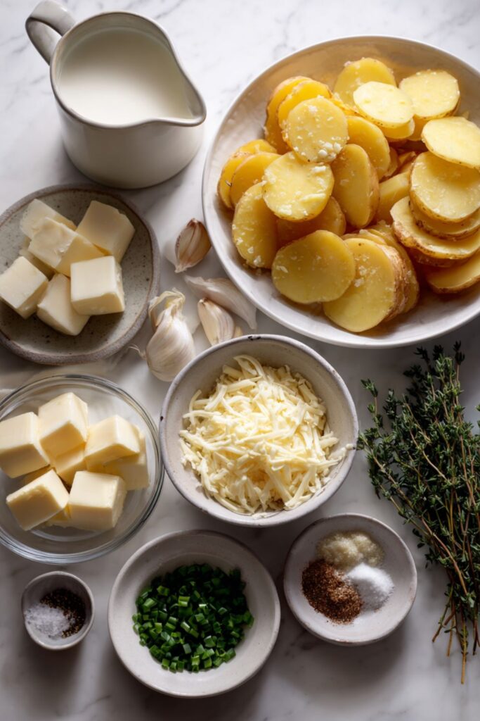 Cheesy Scalloped Potatoes Recipe