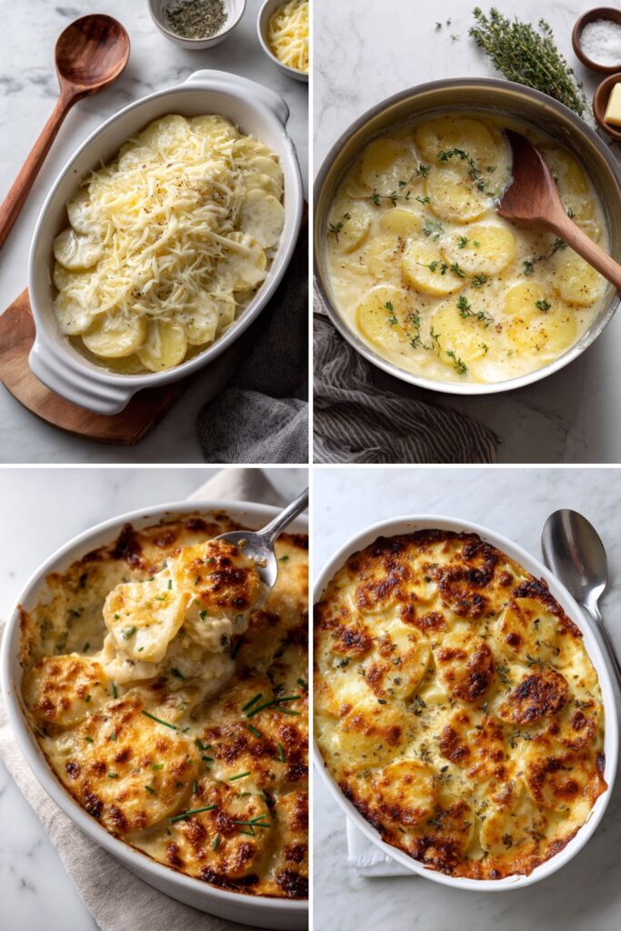 Cheesy Scalloped Potatoes Recipe