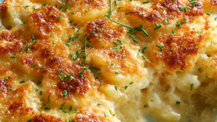 Cheesy Scalloped Potatoes Recipe