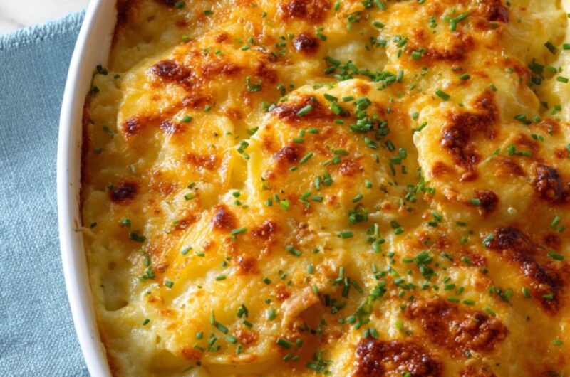 Cheesy Scalloped Potatoes Recipe