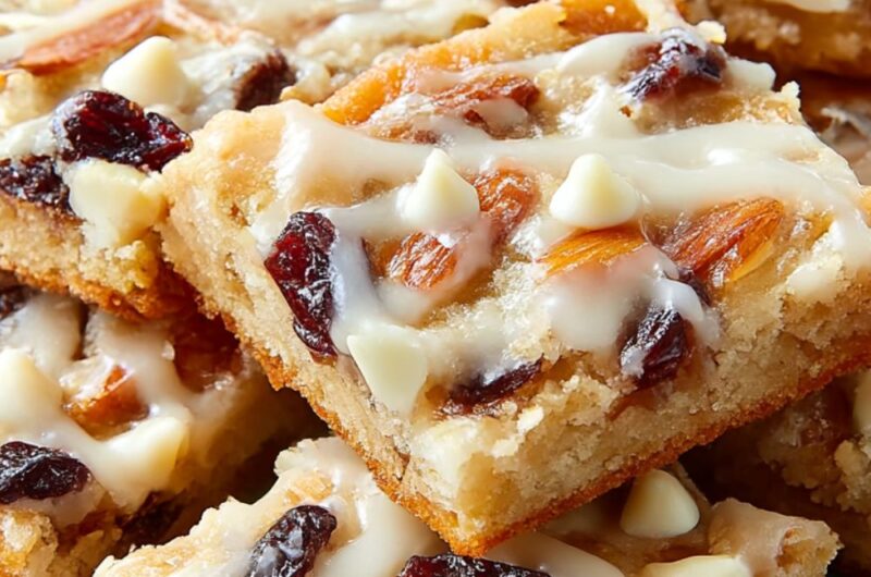 Cherry-Almond Bars Recipe