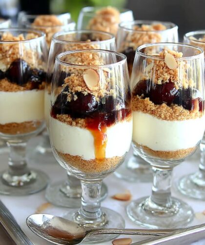 Cherry Cheesecake Shooters Recipe