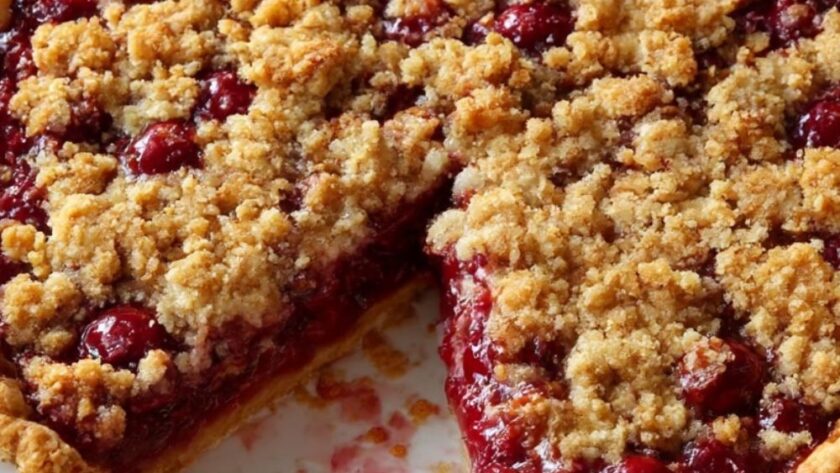 Cherry Crumb Pie Recipe