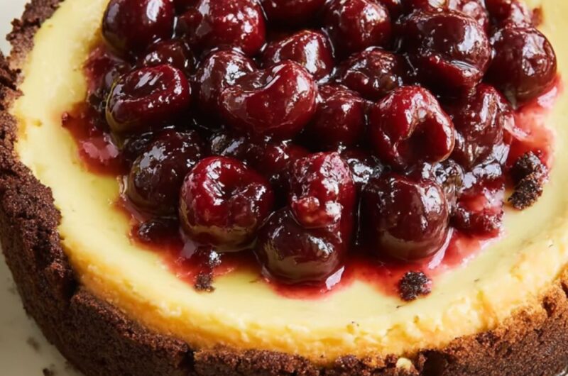 Cherry-Topped Cheesecake Recipe