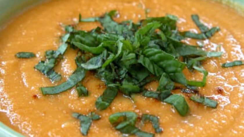 Creamy Carrot Soup Recipe