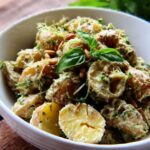 Creamy Lemon Basil Potato Salad Recipe