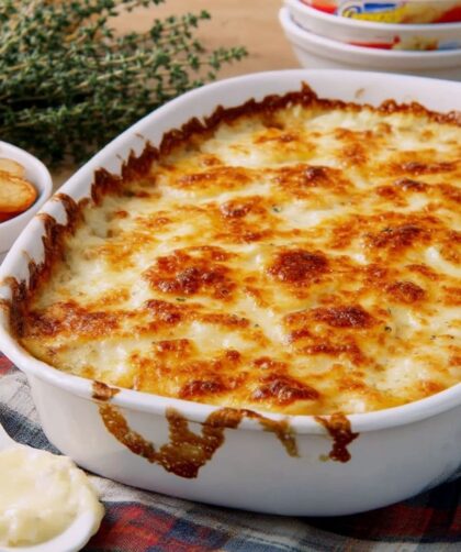 French Onion Scalloped Potatoes Recipe