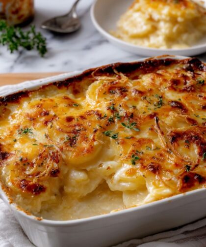 French Onion Scalloped Potatoes Recipe
