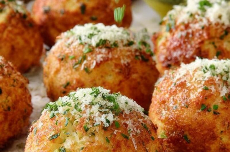 Fried Mashed Potato Balls Recipe