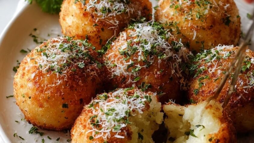 Fried Mashed Potato Balls Recipe