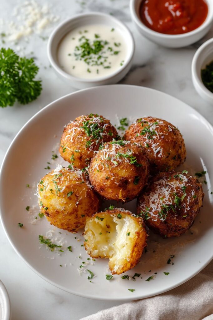 Fried Mashed Potato Balls Recipe